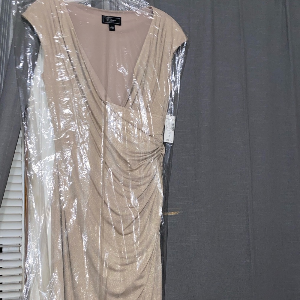RUCHED DRESS